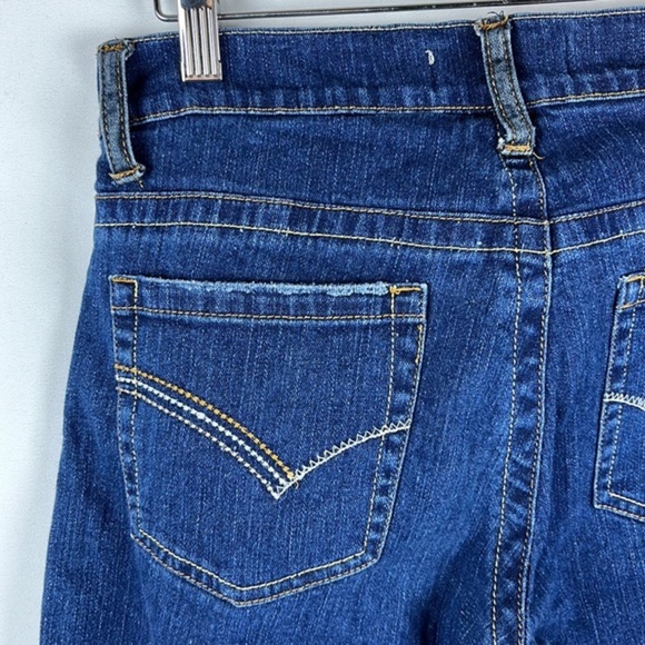 Z Cavaricci Jeans Vintage Denim Women's Bootcut Low Rise Pants Size 5 - Picture 9 of 14